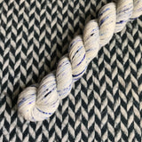 White Jeans -- mini-skein -- Times Square sock yarn -- ready to ship