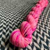 I'm a Barbie Girl -- mini-skein -- Times Square sock yarn -- ready to ship