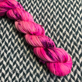 I'M A BARBIE GIRL -- Half-Skein -- Times Square sock yarn -- ready to ship