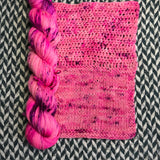 I'M A BARBIE GIRL -- Half-Skein -- Times Square sock yarn -- ready to ship