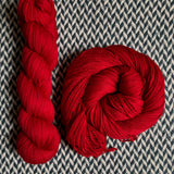 HEART -- dyed to order -- choose your yarn base