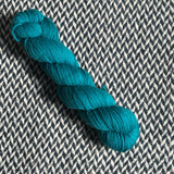 TEAL OWL -- Brooklyn Bridge worsted yarn -- ready to ship
