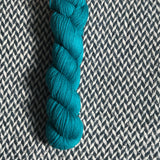 TEAL OWL -- Brooklyn Bridge worsted yarn -- ready to ship