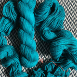TEAL OWL -- Brooklyn Bridge worsted yarn -- ready to ship