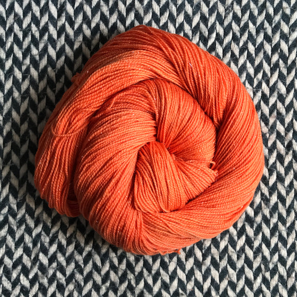 KUMQUAT -- dyed to order -- choose your yarn base
