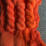 KUMQUAT -- dyed to order -- choose your yarn base