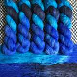 DAMSELFLY -- dyed to order -- choose your yarn base