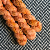PEACH FUZZ -- Half-Skein -- Times Square sock yarn --ready to ship