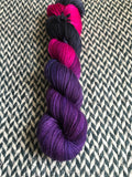 ORCHID MANTIS -- Greenwich Village DK yarn -- ready to ship