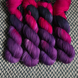 ORCHID MANTIS -- Times Square sock yarn -- ready to ship
