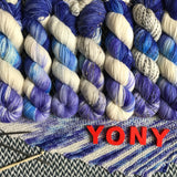 ENCHANTED STATE -- dyed to order -- choose your yarn base