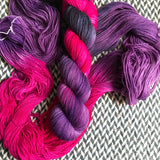 ORCHID MANTIS -- Times Square sock yarn -- ready to ship