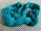 TEAL OWL -- dyed to order -- choose your yarn base