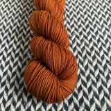 GINGERBREAD -- dyed to order -- choose your yarn base