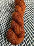 GINGERBREAD -- dyed to order -- choose your yarn base