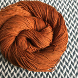 GINGERBREAD -- dyed to order -- choose your yarn base