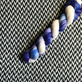 ENCHANTED STATE -- Half-Skein -- Broadway sparkle sock yarn -- ready to ship