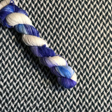ENCHANTED STATE -- Half-Skein -- Broadway sparkle sock yarn -- ready to ship