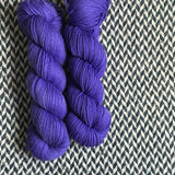 GRAPE TUXEDO -- dyed to order -- choose your yarn base