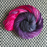 ORCHID MANTIS -- Flushing Meadows bulky weight yarn -- ready to ship
