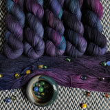 BLACK OPAL -- dyed to order -- choose your yarn base