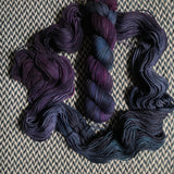 BLACK OPAL -- dyed to order -- choose your yarn base