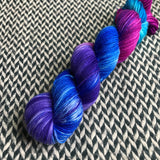 ROYAL ICING -- dyed to order -- choose your yarn base