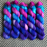 ROYAL ICING -- dyed to order -- choose your yarn base