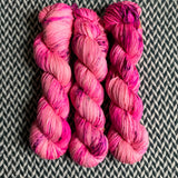 I'M A BARBIE GIRL -- Kew Gardens DK merino/nylon yarn -- ready to ship