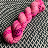 I'M A BARBIE GIRL -- Kew Gardens DK merino/nylon yarn -- ready to ship