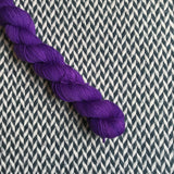 GRAPE JUICE -- Half-Skein -- Times Square sock yarn --ready to ship