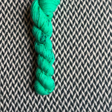 EVERMINT -- Half-Skein -- Times Square sock yarn -- ready to ship