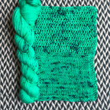 EVERMINT -- Half-Skein -- Times Square sock yarn -- ready to ship