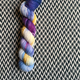 DEW JEWELS -- Half-Skein -- Broadway sparkle sock yarn -- ready to ship