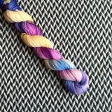 DEW JEWELS -- Half-Skein -- Times Square sock yarn -- ready to ship