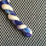 ENCHANTED STATE -- Half-Skein -- Broadway sparkle sock yarn -- ready to ship