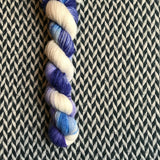 ENCHANTED STATE -- Half-Skein -- Broadway sparkle sock yarn -- ready to ship