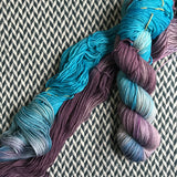 NOSTALGIA IN REVERSE -- Kew Gardens DK yarn -- ready to ship