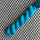 OCEAN FLOWER -- Half-Skein -- Times Square sock yarn -- ready to ship