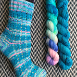 *Frontosa Striped Socks Pattern -- digital download