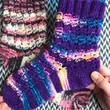 *Frontosa DK Socks Pattern -- digital download