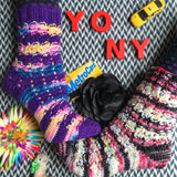 *Frontosa DK Socks Pattern -- digital download