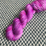 BUBBLEGUM DANCE --  Brooklyn Bridge worsted merino yarn -- ready to ship