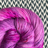BUBBLEGUM DANCE --  Brooklyn Bridge worsted merino yarn -- ready to ship