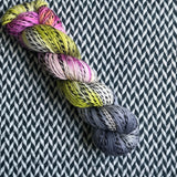 HOW DOES YOUR GARDEN GROW? -- Wave Hill zebra fingering yarn -- ready to ship