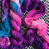 ELECTRIC SHEEP -- Times Square sock yarn -- ready to ship