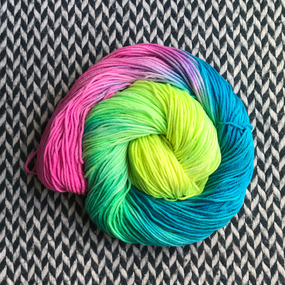 FISHBOWL PALACE -- dyed to order yarn -- choose your yarn base