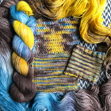 TIGER'S EYE SHARK -- dyed to order -- choose your yarn base