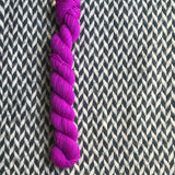 Highlighter Purple -- mini-skein -- Times Square sock yarn -- ready to ship
