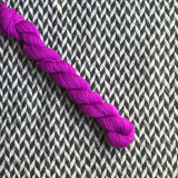 Highlighter Purple -- mini-skein -- Times Square sock yarn -- ready to ship